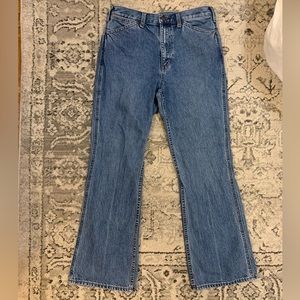 Uniqlo Cropped Flare Jeans